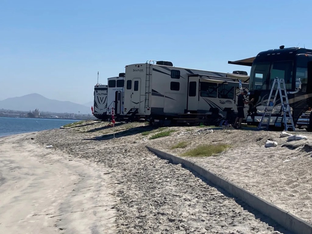 Jay doing maintenance on Tinkerbell